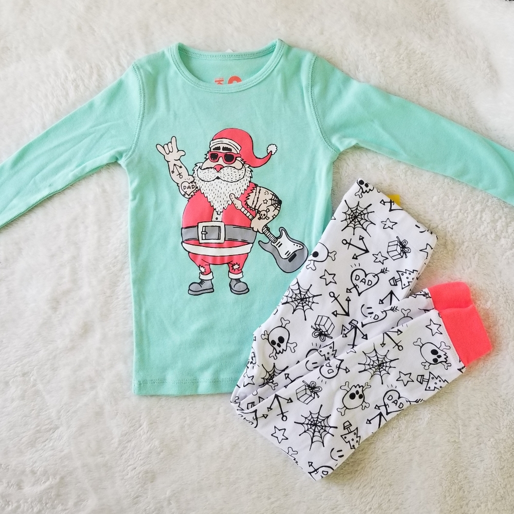 Cotton On Kids Santa Pajamas, Sz. 3